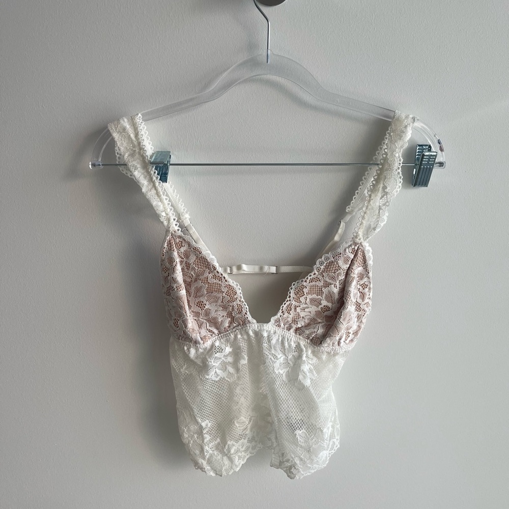 Edikted Lace Bralette in White